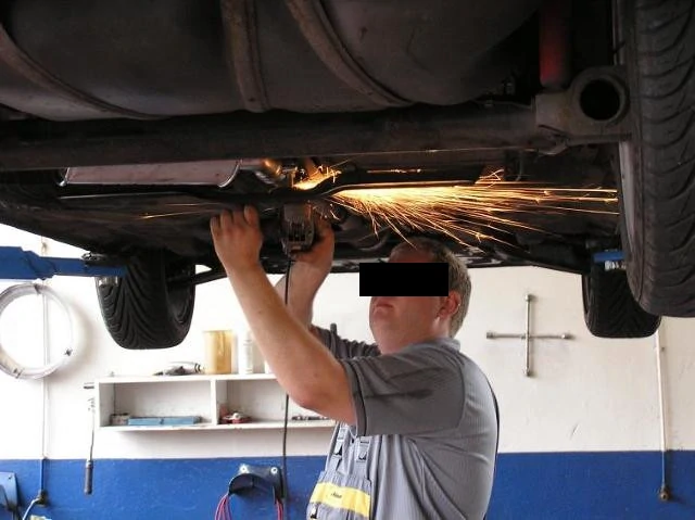 Usuwanie filtrów cząstek stałych DPF/FAP